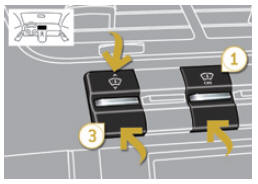 Peugeot 5008. Activation / neutralisation