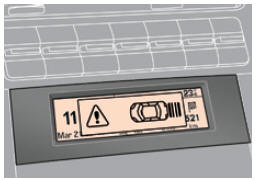 Peugeot 5008. Aide graphique et sonore au stationnement avant et arrière