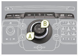 Peugeot 5008. Commandes