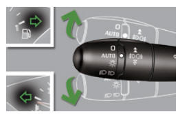 Peugeot 5008. Indicateurs de direction