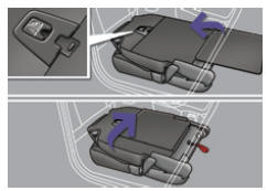 Peugeot 5008. Remise en place du siège